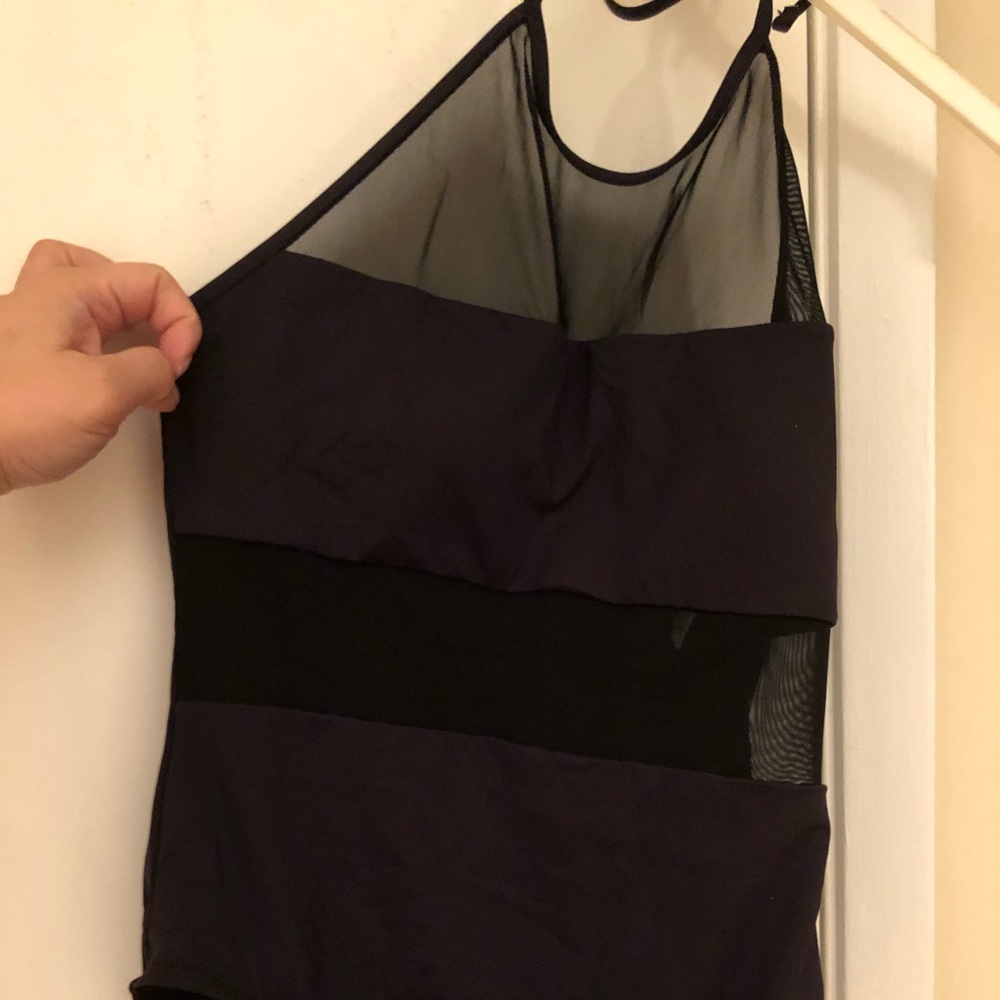WORN ONCE ‼️ Halter tie one piece swim suit